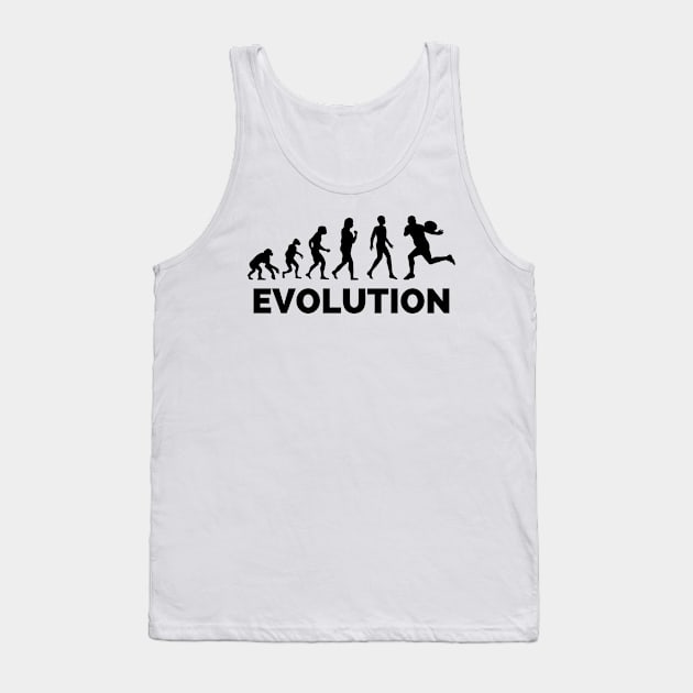 Evolution of Rugby Tank Top by Lottz_Design 
